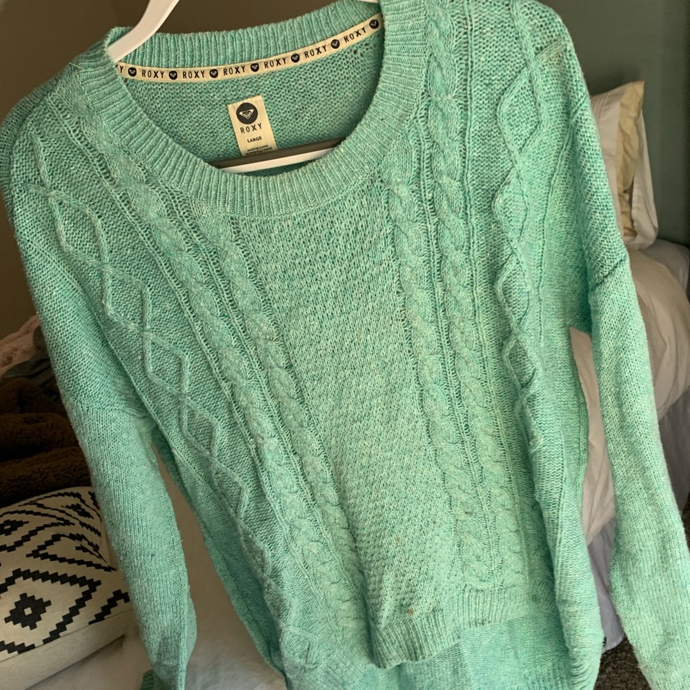 Roxy blue sweater